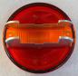 Preview: Ersatzglas Hella rot/orange