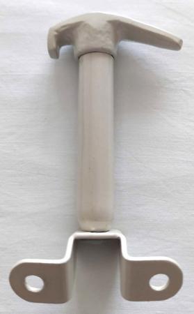 Haubenhalter aus Metall ca. 95 mm lang passend für Lanz und Allgaier