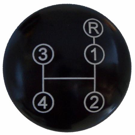 Schaltknopf mit Schaltschema