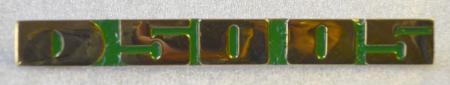 Schriftzug D5005