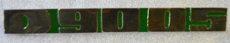Schriftzug D9005