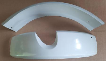 Kotflügel für 16 Zoll Reifen Breite ca 18 cm Länge ca 76 cm