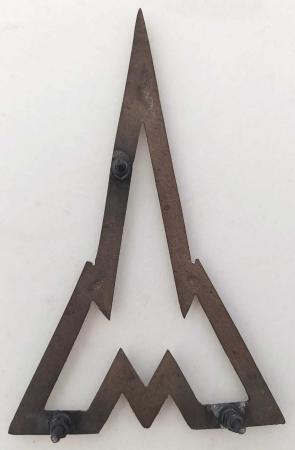 Preview: Münster passend für Deutz 06 massiv Messing schwarz