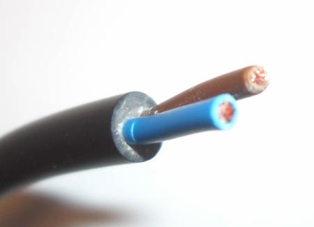 Fahrzeugleitung 2 x 1,5 mm ² außen Ø 7 mm