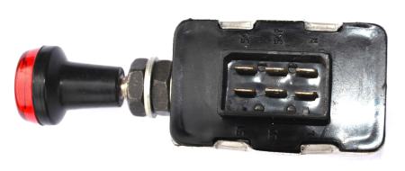 Warnblinkgeber mit Schalter 6 Volt