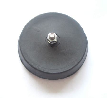 Runder Rückstrahler Ø 55/68 mm mit Gummirand