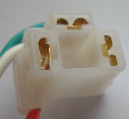 Lampenfassung 3-fach Stecker