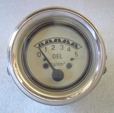 Öldruckmanometer mechanisch Einbaumaß 60 mm
