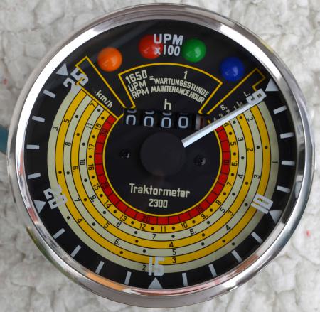 Traktormeter passend für Deutz rechts drehend