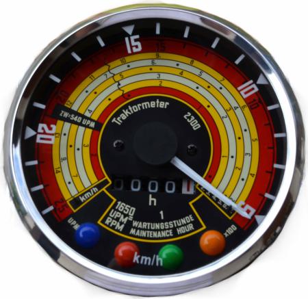Traktormeter passend für Deutz links drehend