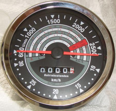 Traktormeter passend für Fendt Farmer 4S, FW 258