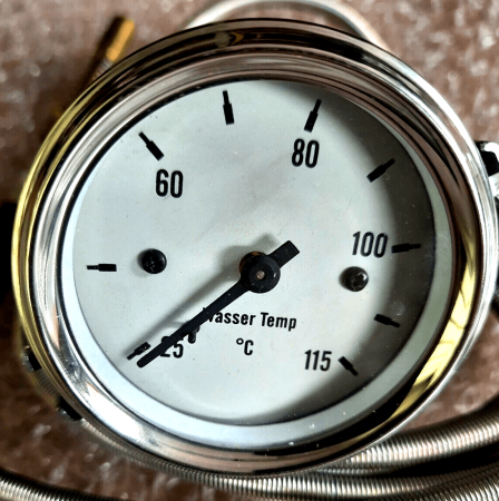 Fernthermometer für wassergekühlte Motoren Einbaumaß 60 mm