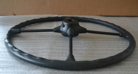 Lenkrad Ø 450 mm lackiert zylindrische Bohrung 25 mm Querbohrung 8 mm