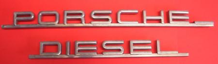 Schriftzug "PORSCHE-DIESEL" für Porsche-Diesel Traktor