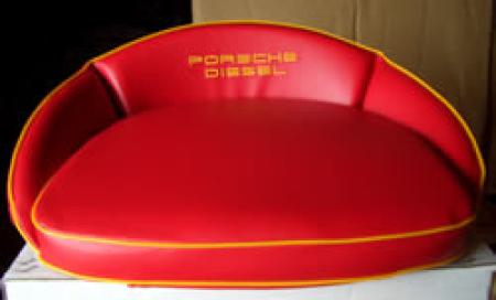 Traktor - Sitzkissen mit Aufschrift PORSCHE DIESEL