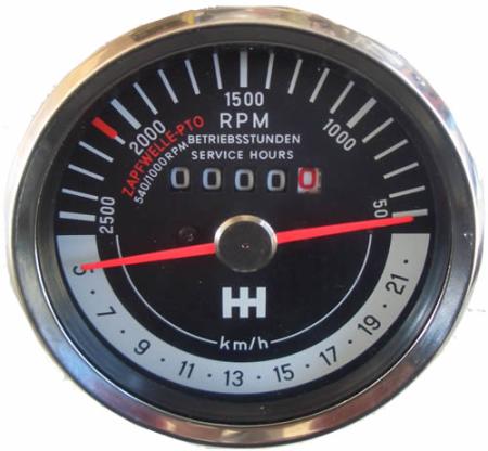 Traktormeter passend für IHC links drehend bis 22km/h