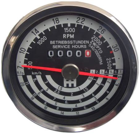 Traktormeter passend für IHC rechts drehend bis 34 km/h