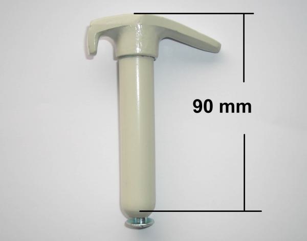 Haubenhalter aus Metall ca. 90 mm lang