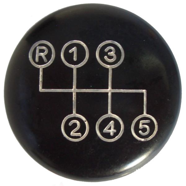 Schaltknopf mit Schaltschema