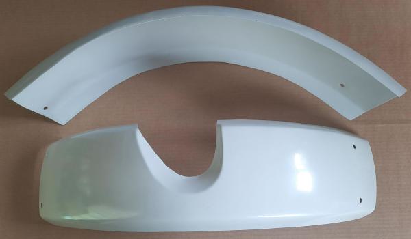 Kotflügel für 16 Zoll Reifen Breite ca 18 cm Länge ca 76 cm