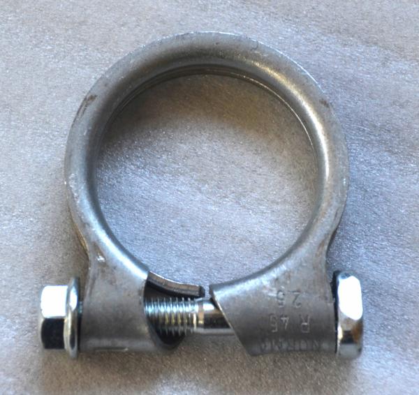 Metallschelle für Auspuff ca. 46 mm - 42 mm