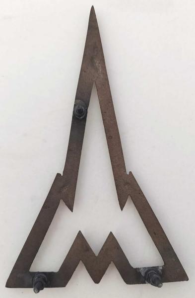 Münster passend für Deutz 06 massiv Messing schwarz