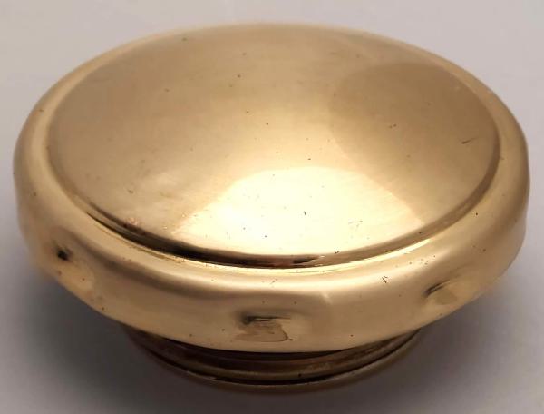 Kühlerdeckel Außengewinde Ø ca. 62 mm aus Messing