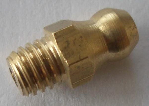 Kegelschmiernippel DIN 71412 A (H1) M6 x 1,0 Messing