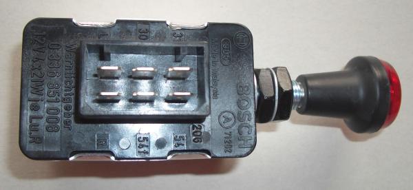 Warnblinkgeber mit Schalter Bosch 12 Volt F 026 T00 016