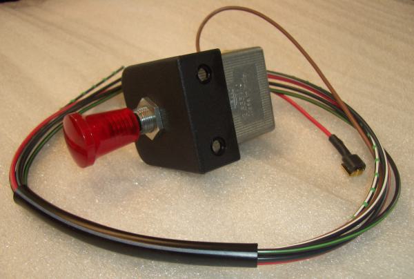 Warnblinkgeber mit Schalter Hella 12 Volt 6HD002535101