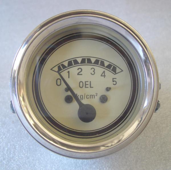 Öldruckmanometer mechanisch Einbaumaß 60 mm