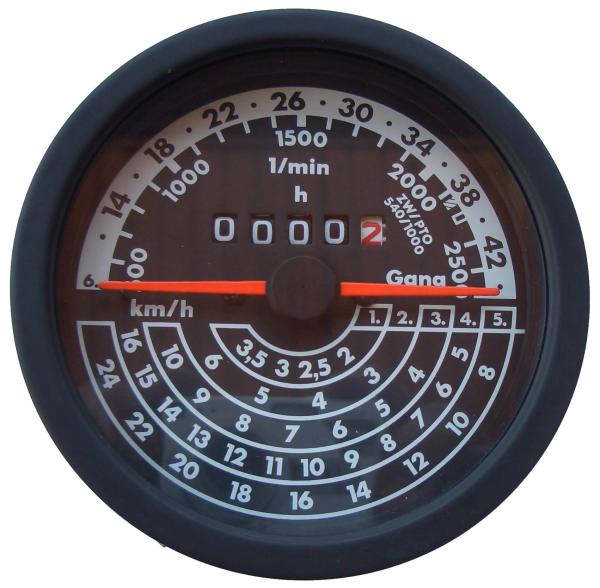 Traktormeter passend für IHC rechts drehend bis 44 km/h