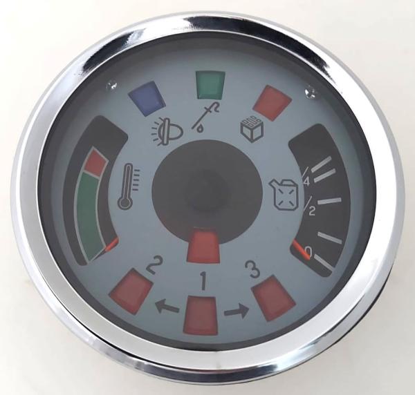 Kombi Instrument für wassergekühlte Motoren Tankanzeige 10 - 180 Ohm