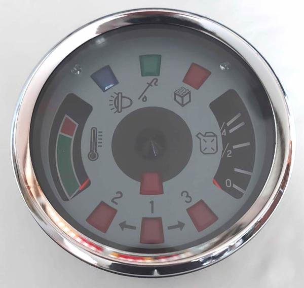 Kombi Instrument für wassergekühlte Motoren Tankanzeige 10 - 180 Ohm