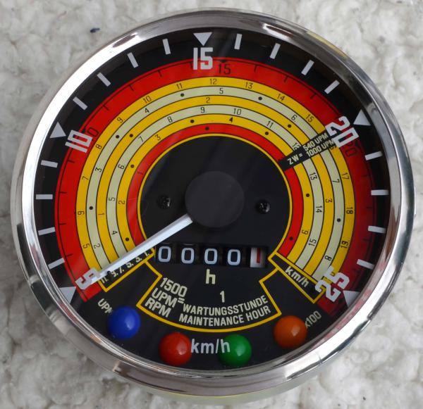 Traktormeter passend für Deutz rechts drehend