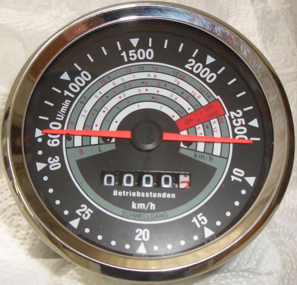 Traktormeter passend für Fendt Farmer 4S, FW 258