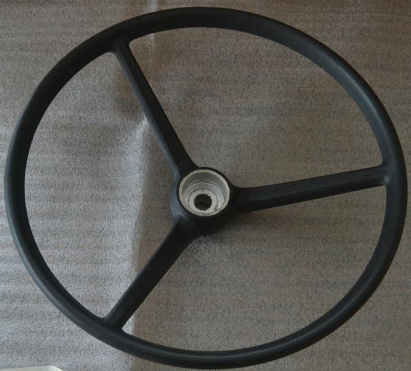 Lenkrad Ø 425 mm geschüsselt kleine Verzahnung 21,5 mm SW 27 mm