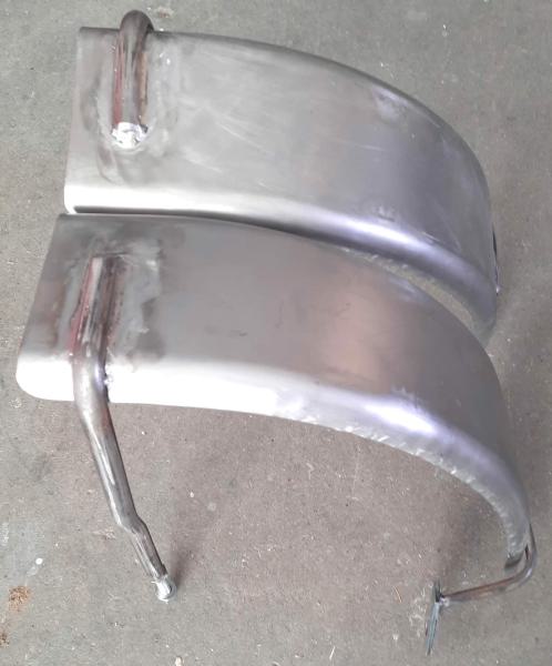 Kotflügel für 16 Zoll Reifen Breite ca 13 cm Länge ca 62 cm mit Halter