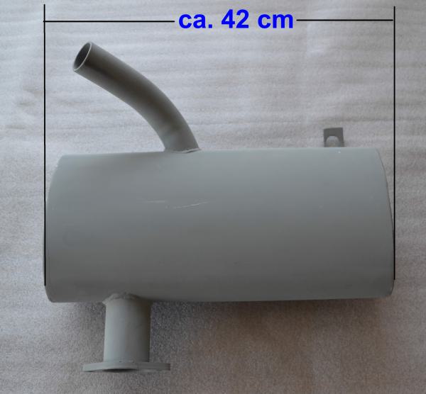 Auspufftopf für Güldner G-Serie 3 und 4 Zylinder