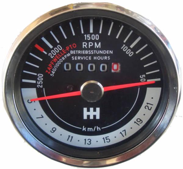 Traktormeter passend für IHC links drehend bis 22km/h