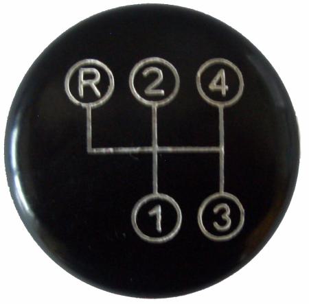 Schaltknopf mit Schaltschema