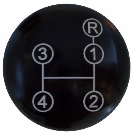 Schaltknopf mit Schaltschema