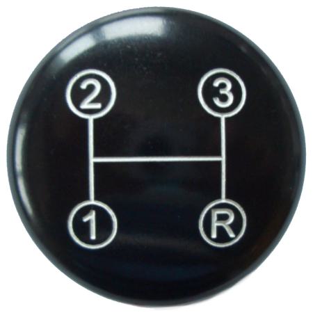 Schaltknopf mit Schaltschema