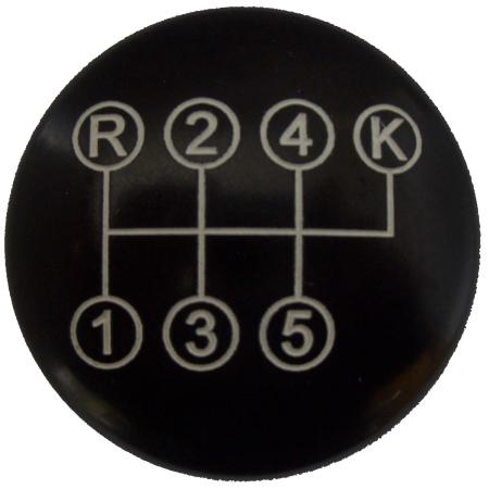 Schaltknopf mit Schaltschema