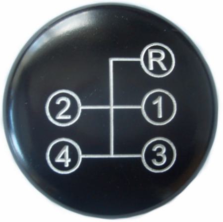 Schaltknopf mit Schaltschema