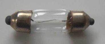 Oldtimer Jehle - Hauptscheinwerfer Willy Ø 130 mm Steckanschluß liegend Ø  24 mm mit schwarzem Ring