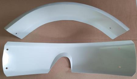 Kotflügel für 16 Zoll Reifen Breite ca 18 cm Länge ca 76 cm