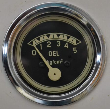 Oldtimer Jehle - Öldruckmanometer