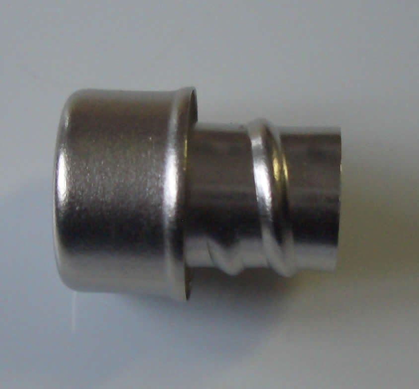 Endhülse für Metallschutzschlauch innen Ø 11 mm