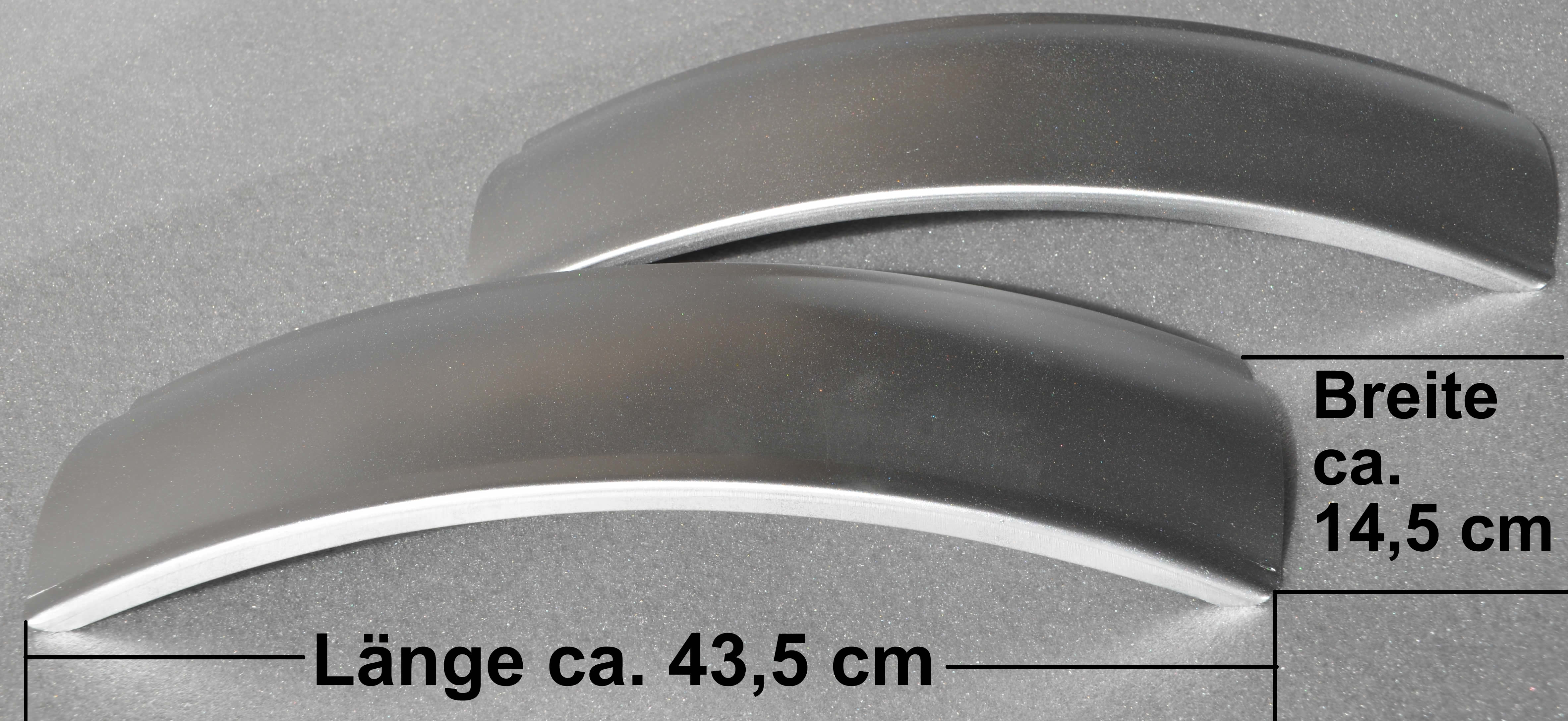 Oldtimer Jehle - Kotflügel für 16 Zoll Reifen Breite ca 14,5 cm Länge ca  43,5 cm